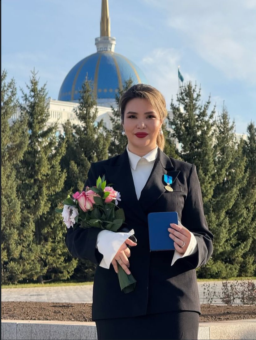 Congratulations to our Rector Aizhan Maratovna!